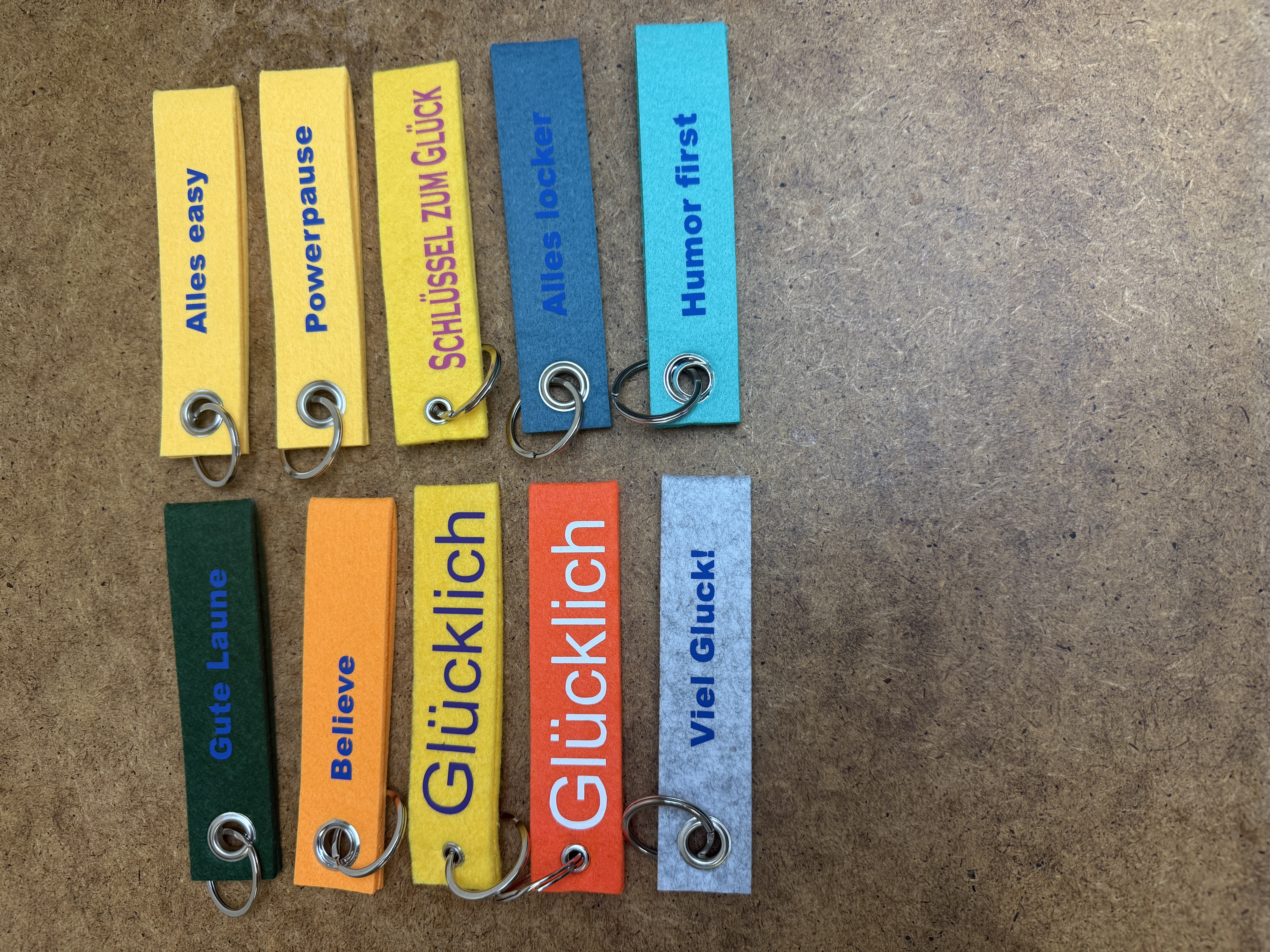 Schlüsselanhänger Bedruckt